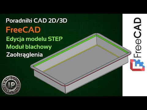 [499] FreeCAD - Sheet Metal Construction - STEP File Modification - Introduction to SheetMetal Wo...