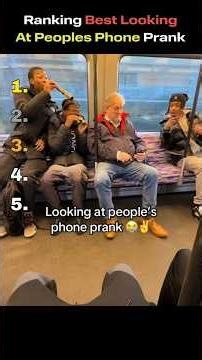 Ranking The Funniest Looking At Phones Pranks #funny #memes