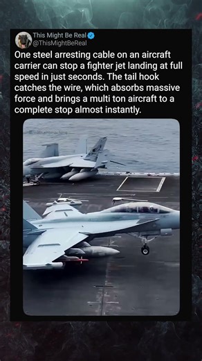 How Carriers Stop Fighter Jets