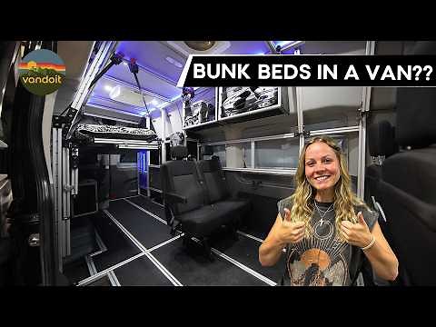 This Modular Camper Van Has a Game-Changing Bunk System