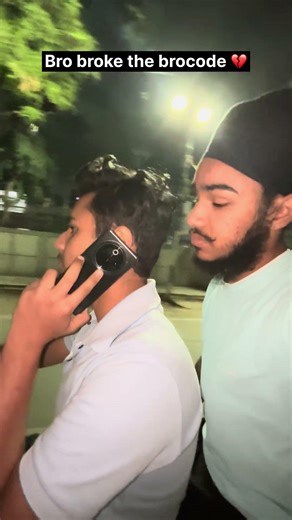 Bro broke the brocode