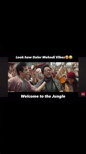 These Daler Mehndi Moments = Pure Vibes 🔥😂 | Welcome To The Jungle #Shorts