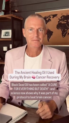🔥Black Seed Oil has been used for thousands of years—and it’s now backed by science for its cancer-fighting and anti-inflammatory properties. • Thymoquinone inhibits cancer cell growth triggers apoptosis → (Gali-Muhtasib et al., Cancer Research, 2004) → Found effective against brain, pancreatic, breast, and lung cancer cells. • Reduces inflammation supports liver detox pathways → (Kanter et al., Phytotherapy Research, 2009) → Enhances antioxidant enzymes and lowers systemic inflammation. • Help
