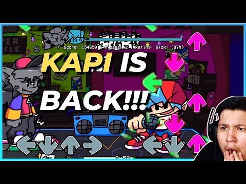 KAPI is BACK with the BEST SONGS!!!! FNF vs KAPI ARCADE SHOWDOWN V2 !!!