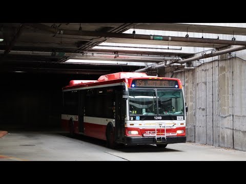 (Full Trip) TTC Route 85A Sheppard East on 2007 Orion VII NG HEV 1249