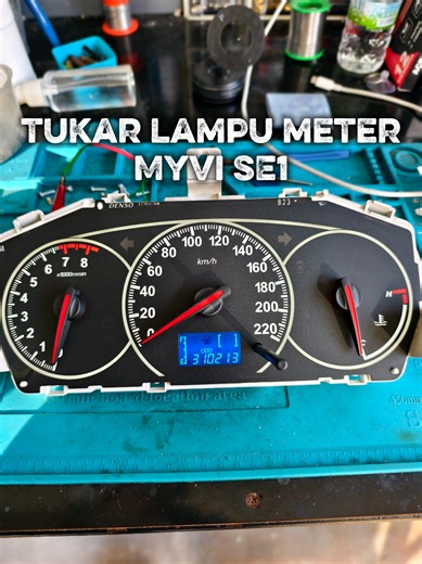 pakai myvi SE1? Bosan tak meter warne oren je? meh tukar lampu meter Myvi SE1 dengan kami #myvi #myvise1 #peroduamyvi #metermyvi