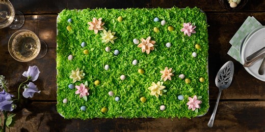 Turn Dessert Into an Easter Egg Hunt With This Adorable Sheet Cake