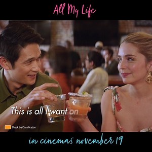 #AllMyLifeMovie is based on a beautiful true love story 💕 See it in cinemas from Thursday. | Universal Pictures