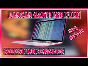 Do not panic! Striped LAPTOP LCD, Don't Panic! Striped LAPTOP LCD, Here's the Solution