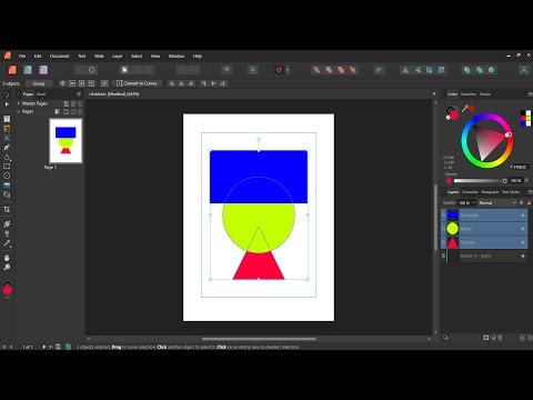 Working With Layers and Shapes in Affinity Publisher V2