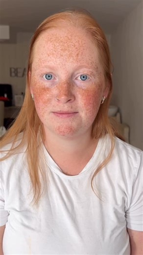 Selena Marchand on Instagram: "It’s always best to work with your own unique features instead of trying to cover them up #redhead #redhair #makeuptutorial"