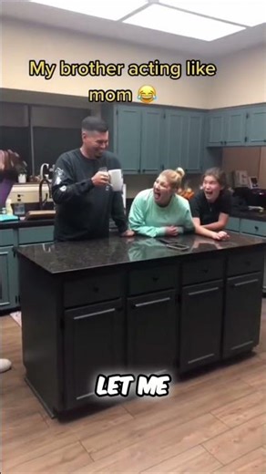 Brother's Hilarious Mom Impression: Pimple Popping Obsession! #shorts