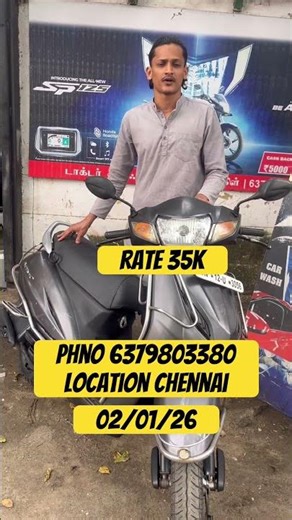 HONDA ACTIVA4G 2017 MODEL FOR SALE AT DOCTOR OF MOTORCYCLE #viral #automobile #trending #sell #acti
