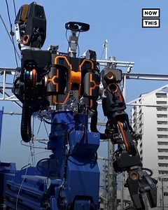 56K views · 191 reactions | Real-life Transformers  — This giant humanoid robot is designed to help with dangerously tall tasks | NowThis | Facebook