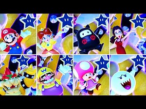 Super Mario Party Jamboree - All Ztar Reactions