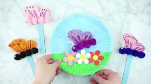 951K views · 582 reactions | Fun paper plate fluttering butterfly craft for spring: https://iheartcraftythings.com/paper-plate-fluttering-butterfly-craft.html | I Heart Crafty Things | Facebook