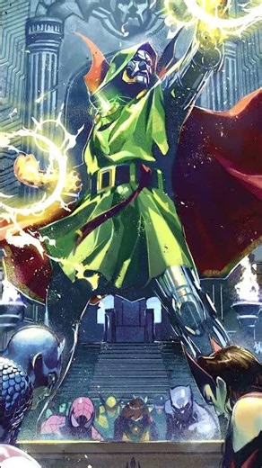 How Doctor Doom So powerfull in Doomsday trailer? #shorts