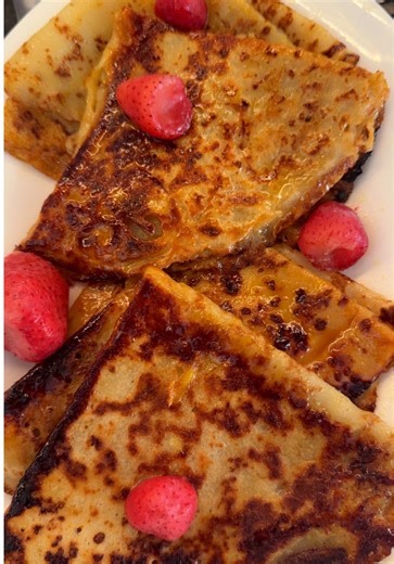 Sweet crêpe 🤤👌#easyrecipe #deliciousfood #cheflife #homecooking #breakfastrecipes