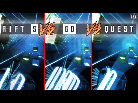 THROUGH THE LENSES - Oculus QUEST vs Oculus RIFT S vs Oculus GO