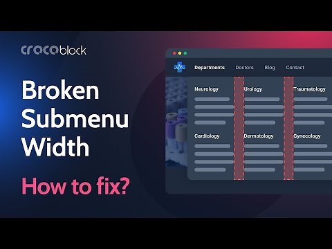 Cannot Make the Submenu Full Width in the Mega Menu for WordPress | JetMenu Plugin
