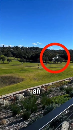Pilot force to land on golf course