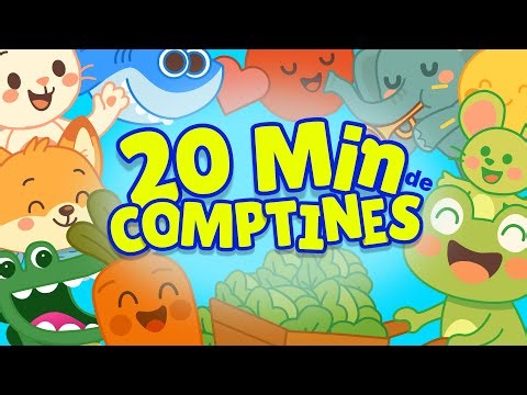 20 minutes de comptines pour enfants | Compilation animée française |