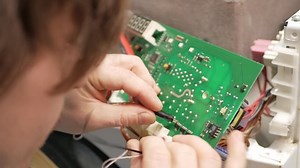Man Fixes Washing Machine Repairs Broken Stock Footage Video (100% Royalty-free) 1085255765 | Shutterstock