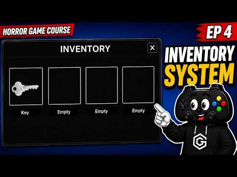 Let's Make a Horror Game #4 | Inventory System in Unity