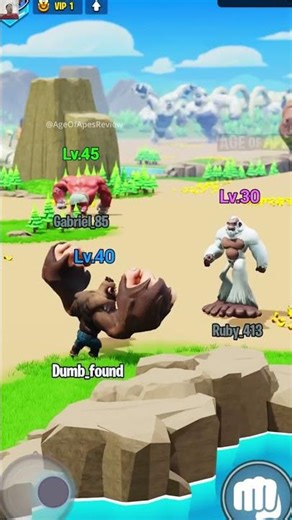 Age of Apes Ads Review New Level 🍌🐵Ad Power Fantasy #games #ageoffantasy #gaming