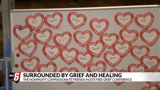 Nonprofit Compassionate Friends hosts free grief conference for bereaved parents