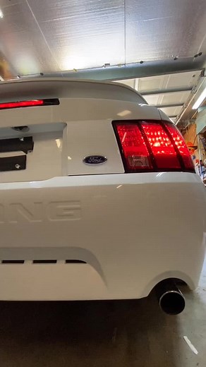 What a beautiful 2000 Mustang with over 430 Horsepower and it sounds mean