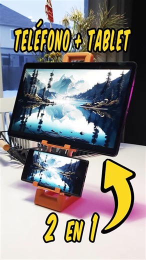 Hice un stand 2 en 1: Teléfono + Tablet (Fusion 360 + impresión 3D)