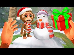 It's CHRISTMAS With Baby Monkey! - I Am Monkey VR