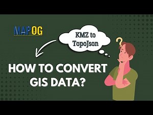 How to convert KMZ to TopoJson | GIS Data conversion | #gis #conversion #kmz #TopoJson #shapefile