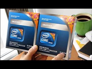 Intel Core i5 655K Unlocked Overclocking LGA1156 Processor Unboxing & First Look Linus Tech Tips