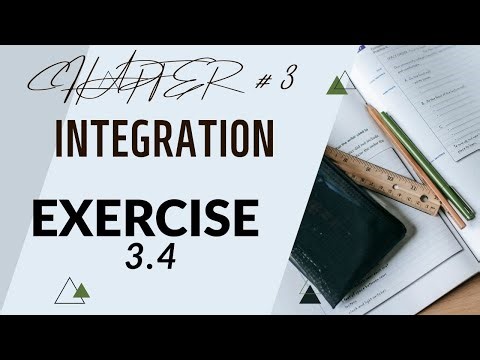 HSSC-II Maths (National curriculum) Chapter#3 (Integration) Ex#3.4