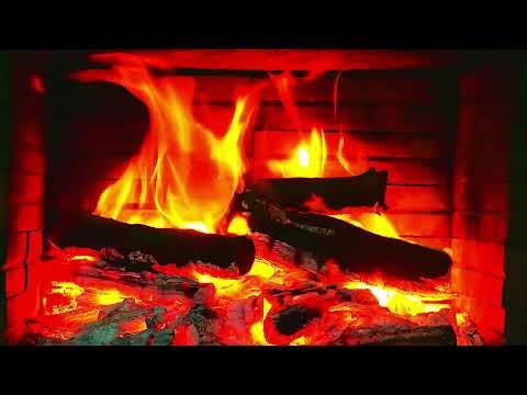 Fireplace Ambience 4K (12 Hours) – Cozy Crackling Fire Sounds for Relaxation, Sleep, Meditation