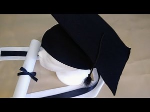 How to cut and sew a graduation cap