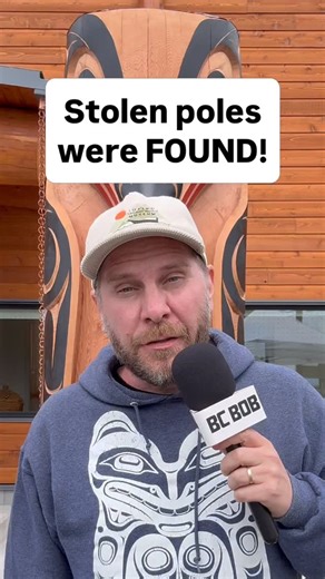 This was the perfect way to spend National Indigenous People’s Day for me, following the Tla’amin mortuary poles’ story to the near end, after witnessing them retrieve them from a museum a few weeks back. Thanks to everyone at the nation for having me as your guest, and to my friend Tchadas Leo for inviting me to collaborate on telling this story with him. We both filed multiple pieces on it - him for the nightly news and me for social media - and he helped me a ton with mine along the way. The 