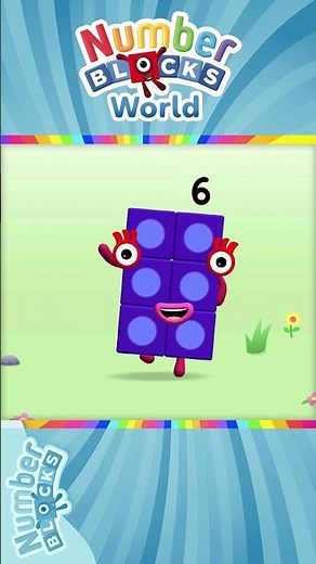 Numberblocks World - Meet Numberblock Six and Learn How to Trace the Number 6 | BlueZoo Games