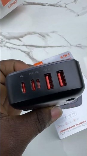 LDNIO Desktop Charger #creatorsearchinsights #ldnio #review #wirelesscharger #edexnigeria