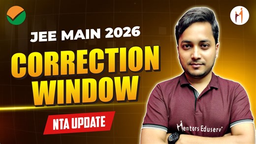 41K views · 224 reactions | JEE Main 2026 Form Mistakes? Here’s What You Can Correct! #jeemains #jeemainform2026 #jeemainupdate #mentorseduserv #jeemainbigupdate | Mentors Eduserv | Facebook