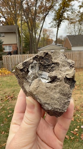 15 reactions · 4 comments | What does the term "matrix" mean when talking about Herkimer Diamonds?... "Matrix" refers to the rock (dolostone) that a Herkimer Diamond is attached to. - In geology, matrix is as term used to describe the fine grained material (in sedimentary rocks) relative to larger grained material such as clasts, fossils, or crystals! | Adamantine Minerals | Facebook