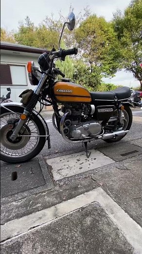 1973 KAWASAKI 650RS W3 #Kawasaki650rs #kawasakiw3 #カワサキ650rs