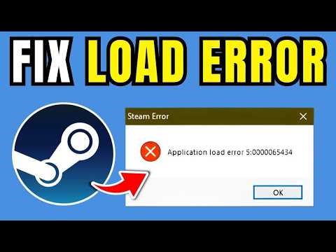 How To Fix Application Load Error In Steam (Easy Guide)