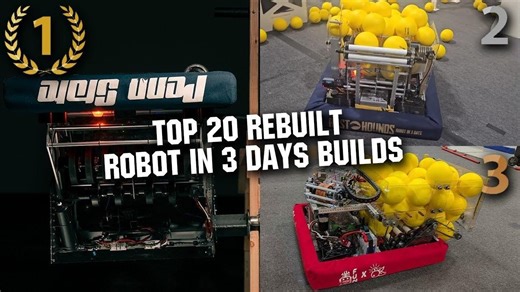 Top 20 REBUILT Robot in 3 Days Builds ｜ Ri3D