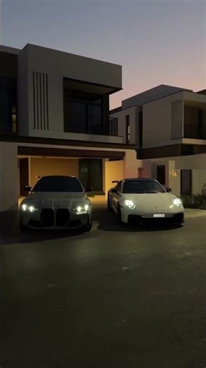 ​"The Ultimate Two-Car Garage Goal 🔑🏎️"