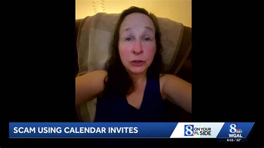 Scammers use fake calendar entries to target personal information