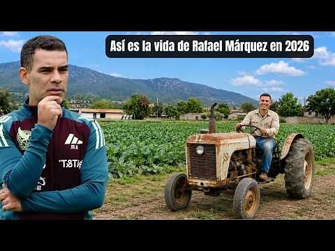 This Is Rafael Márquez's Life in 2026 - Wealth, Power, and the Mission That Could Change Mexico.