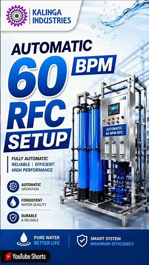 Fully Automatic 60 BPM RFC Water Bottling Setup! 💧🚀